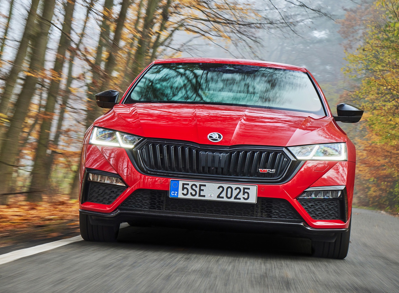 2021 Škoda Octavia RS Front Wallpapers (2)