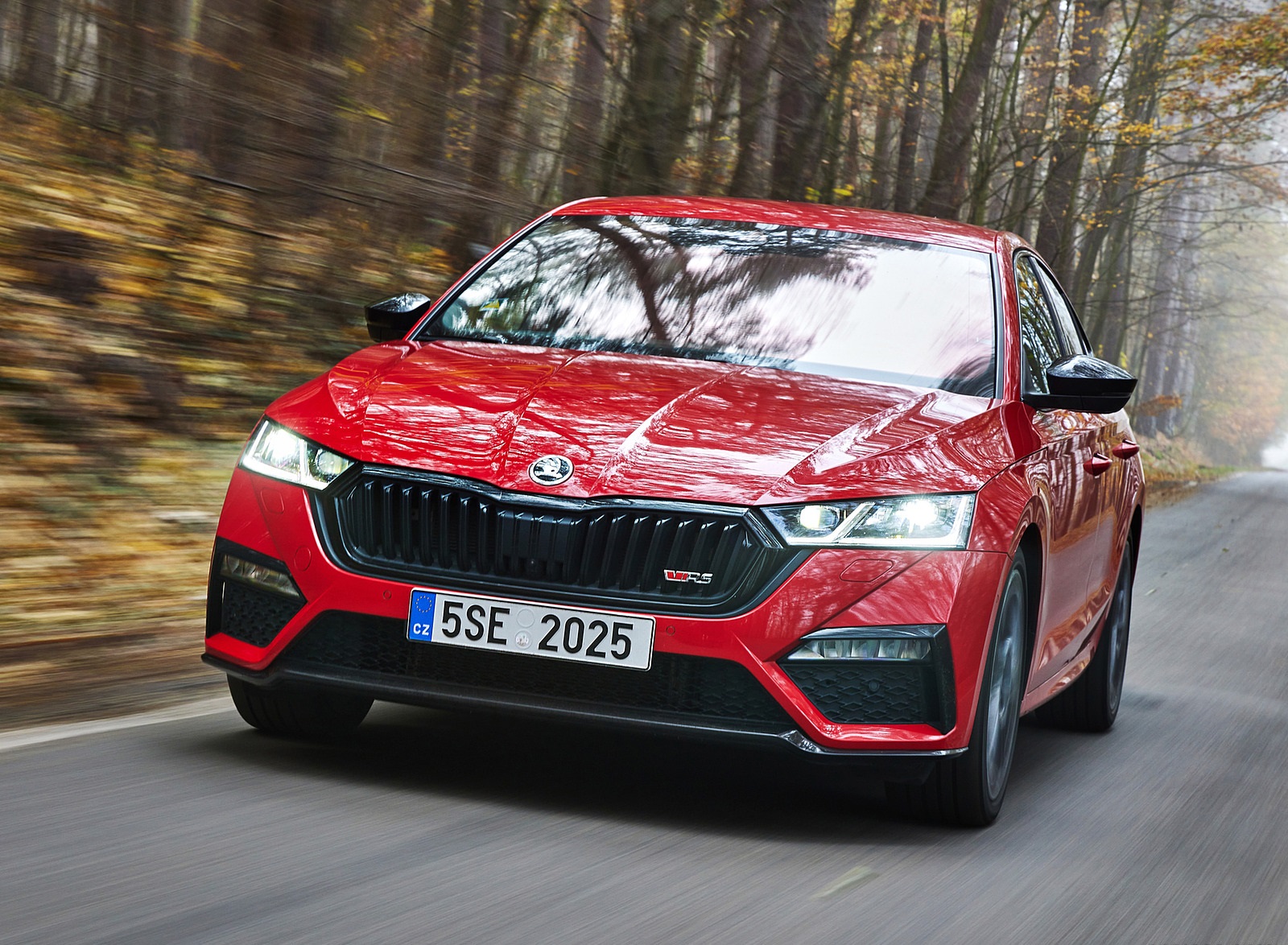 2021 Škoda Octavia RS Front Wallpapers (3)