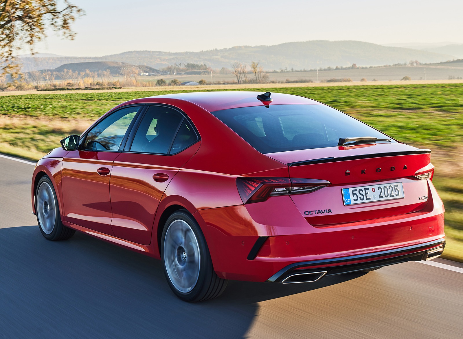 2021 Škoda Octavia RS Rear Three-Quarter Wallpapers (5)
