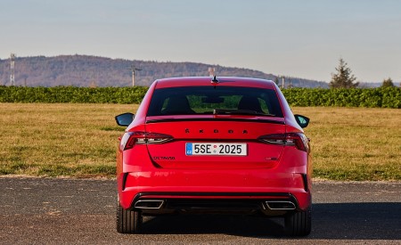2021 Škoda Octavia RS Rear Wallpapers 450x275 (13)