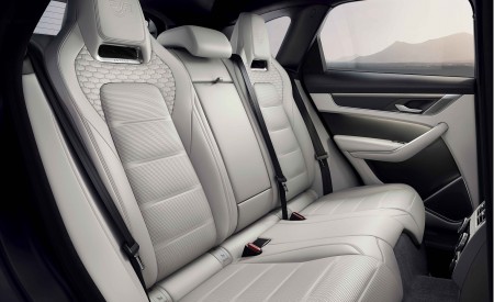 2021 Jaguar F-PACE SVR Interior Rear Seats Wallpapers 450x275 (115)