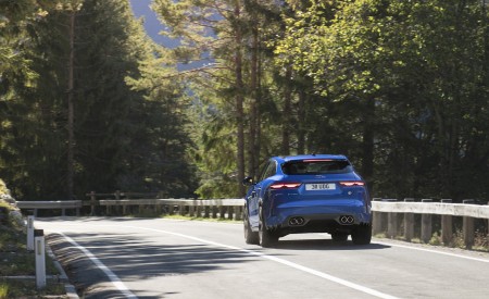 2021 Jaguar F-PACE SVR Rear Wallpapers 450x275 (100)