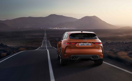 2021 Jaguar F-PACE SVR Rear Wallpapers 450x275 (125)