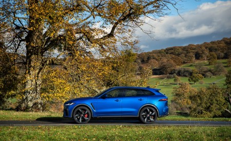 2021 Jaguar F-PACE SVR Side Wallpapers 450x275 (105)