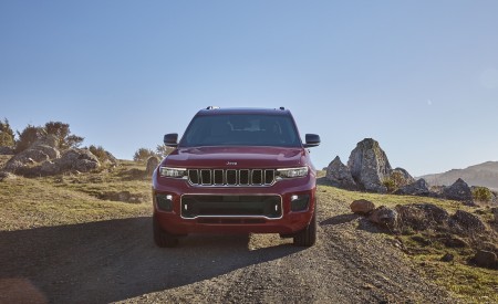 2021 Jeep Grand Cherokee L Overland Front Wallpapers 450x275 (13)