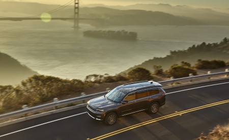 2021 Jeep Grand Cherokee L Summit Reserve Front Three-Quarter Wallpapers  450x275 (4)