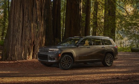 2021 Jeep Grand Cherokee L Summit Reserve Front Three-Quarter Wallpapers  450x275 (19)