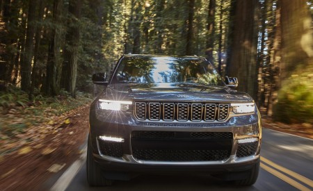 2021 Jeep Grand Cherokee L Summit Reserve Front Wallpapers 450x275 (12)