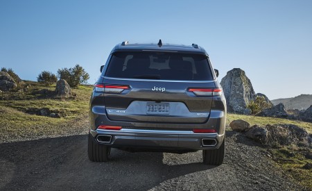 2021 Jeep Grand Cherokee L Summit Reserve Rear Wallpapers 450x275 (30)