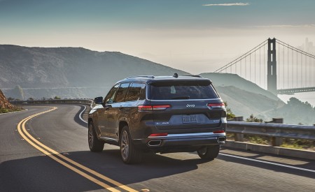 2021 Jeep Grand Cherokee L Summit Reserve Rear Wallpapers 450x275 (8)