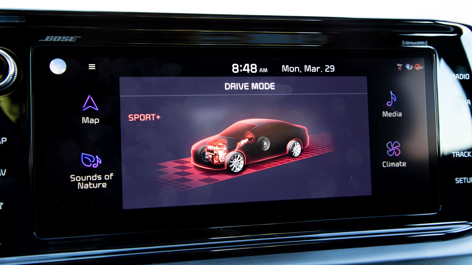 2021 Kia K5 GT Central Console Wallpapers (13)