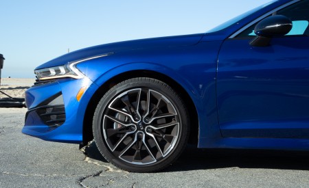 2021 Kia K5 GT (Color: Sapphire Blue) Detail Wallpapers 450x275 (37)