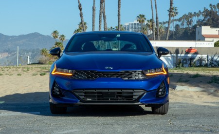 2021 Kia K5 GT (Color: Sapphire Blue) Front Wallpapers 450x275 (32)