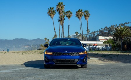 2021 Kia K5 GT (Color: Sapphire Blue) Front Wallpapers 450x275 (33)