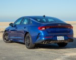 2021 Kia K5 GT (Color: Sapphire Blue) Rear Three-Quarter Wallpapers 150x120