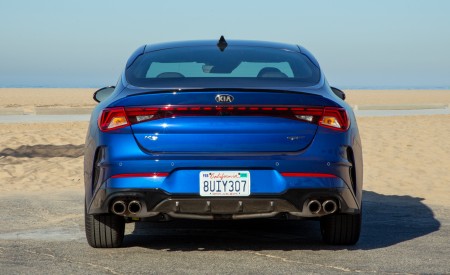 2021 Kia K5 GT (Color: Sapphire Blue) Rear Wallpapers 450x275 (35)