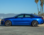 2021 Kia K5 GT (Color: Sapphire Blue) Side Wallpapers 150x120