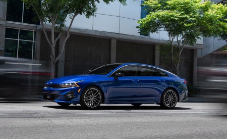 2021 Kia K5 GT Front Three-Quarter Wallpapers  450x275 (5)