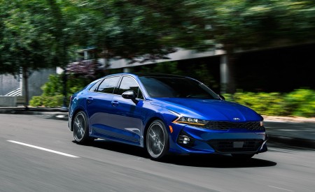 2021 Kia K5 GT Front Three-Quarter Wallpapers  450x275 (6)