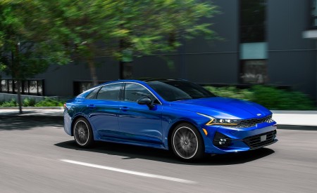 2021 Kia K5 GT Front Three-Quarter Wallpapers  450x275 (7)