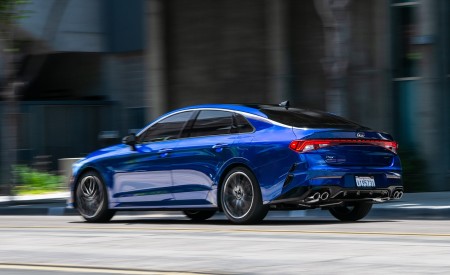 2021 Kia K5 GT Rear Three-Quarter Wallpapers  450x275 (8)