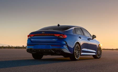 2021 Kia K5 GT Rear Three-Quarter Wallpapers 450x275 (16)