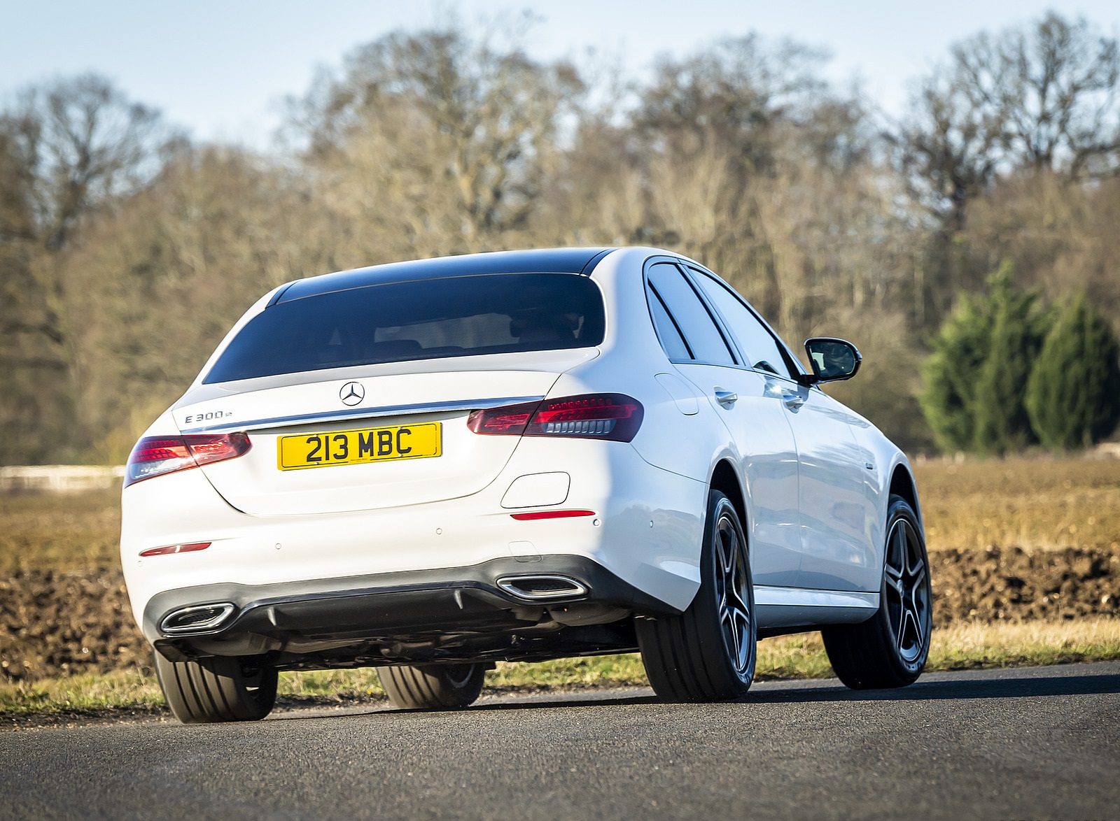 2021 Mercedes-Benz E 300 e Plug-In Hybrid (UK-Spec) Rear Three-Quarter Wallpapers (11)