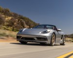 2021 Porsche 718 Boxster GTS 4.0 25 Years (Color: GT Silver) Front Wallpapers 150x120 (9)