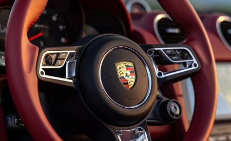 2021 Porsche 718 Boxster GTS 4.0 25 Years (Color: GT Silver) Interior Steering Wheel Wallpapers 450x275 (84)