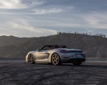 2021 Porsche 718 Boxster GTS 4.0 25 Years (Color: GT Silver) Rear Three-Quarter Wallpapers 150x120