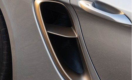 2021 Porsche 718 Boxster GTS 4.0 25 Years (Color: GT Silver) Side Vent Wallpapers 450x275 (69)
