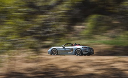 2021 Porsche 718 Boxster GTS 4.0 25 Years (Color: GT Silver) Side Wallpapers 450x275 (31)