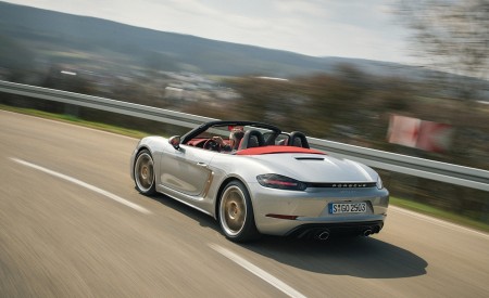 2021 Porsche 718 Boxster GTS 4.0 25 Years Rear Three-Quarter Wallpapers 450x275 (103)