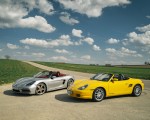 2021 Porsche 718 Boxster GTS 4.0 25 Years and 1996 Boxster Front Three-Quarter Wallpapers 150x120