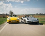 2021 Porsche 718 Boxster GTS 4.0 25 Years and 1996 Boxster Front Wallpapers 150x120