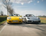 2021 Porsche 718 Boxster GTS 4.0 25 Years and 1996 Boxster Front Wallpapers 150x120