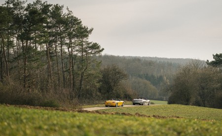 2021 Porsche 718 Boxster GTS 4.0 25 Years and 1996 Boxster Rear Three-Quarter Wallpapers 450x275 (161)