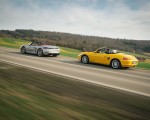 2021 Porsche 718 Boxster GTS 4.0 25 Years and 1996 Boxster Rear Three-Quarter Wallpapers 150x120