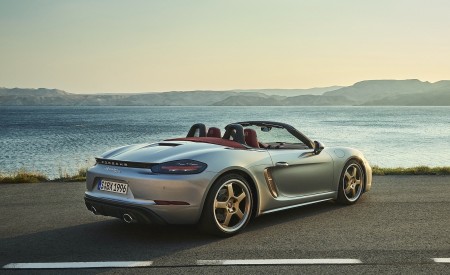 2021 Porsche 718 Boxster GTS 4.0 25 years Rear Three-Quarter Wallpapers 450x275 (179)