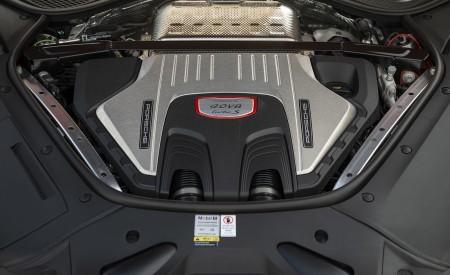 2021 Porsche Panamera Turbo S (Color: Papaya Metallic) Engine Wallpapers 450x275 (91)