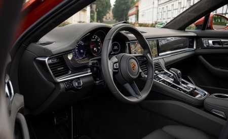 2021 Porsche Panamera Turbo S (Color: Papaya Metallic) Interior Wallpapers 450x275 (94)