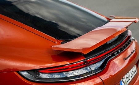 2021 Porsche Panamera Turbo S (Color: Papaya Metallic) Spoiler Wallpapers 450x275 (89)