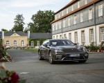 2021 Porsche Panamera Turbo S Sport Turismo (Color: Truffle Brown Metallic) Front Three-Quarter Wallpapers 150x120