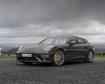 2021 Porsche Panamera Turbo S Sport Turismo (Color: Truffle Brown Metallic) Front Three-Quarter Wallpapers  150x120