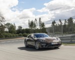 2021 Porsche Panamera Turbo S Sport Turismo (Color: Truffle Brown Metallic) Front Three-Quarter Wallpapers 150x120