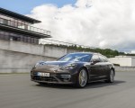 2021 Porsche Panamera Turbo S Sport Turismo (Color: Truffle Brown Metallic) Front Three-Quarter Wallpapers 150x120