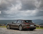 2021 Porsche Panamera Turbo S Sport Turismo (Color: Truffle Brown Metallic) Rear Three-Quarter Wallpapers 150x120