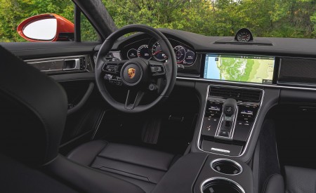2021 Porsche Panamera Turbo S (US-Spec; Color: Papaya Metallic) Interior Cockpit Wallpapers 450x275 (126)