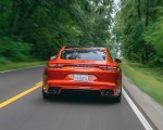 2021 Porsche Panamera Turbo S (US-Spec; Color: Papaya Metallic) Rear Wallpapers 150x120