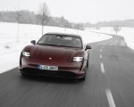 2021 Porsche Taycan (Color: Cherry Metallic) Front Wallpapers 150x120